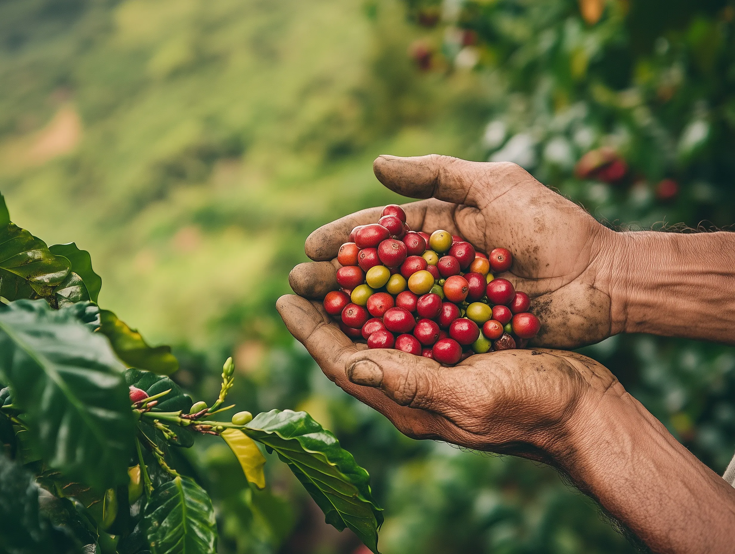 Coffee origin farm